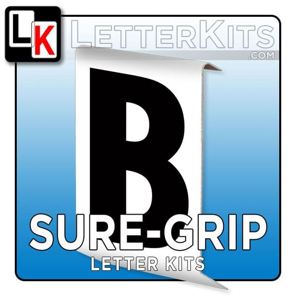 Sure-Grip Hanging Aluminum Changeable Letters