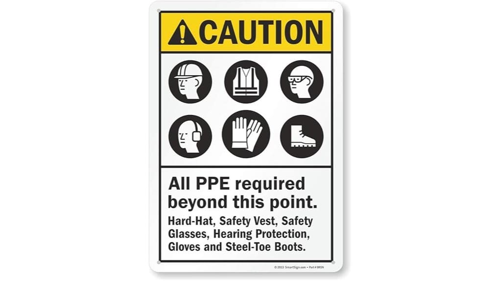 14 x 10 ppe required