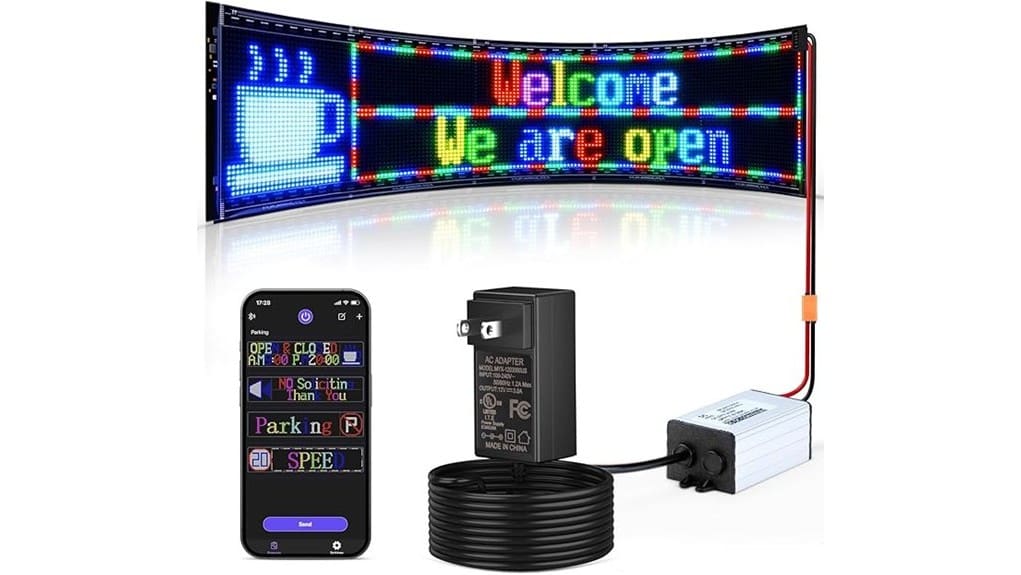 31 8 programmable led sign