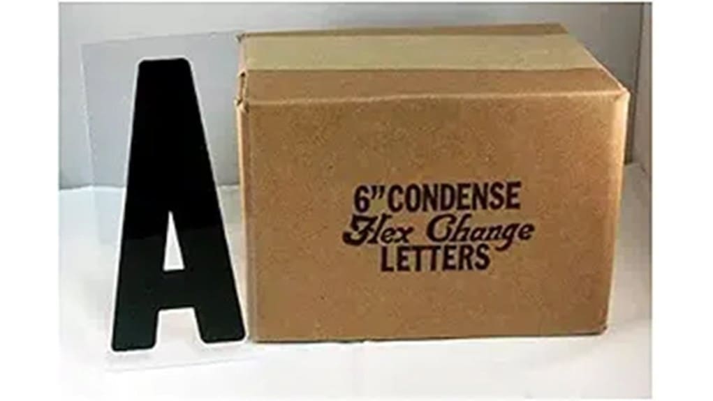 6 flexible marquee letters review