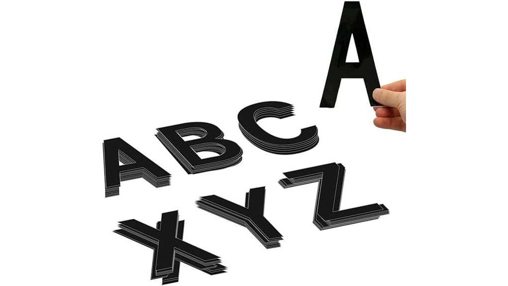 alphabet sticker kit review
