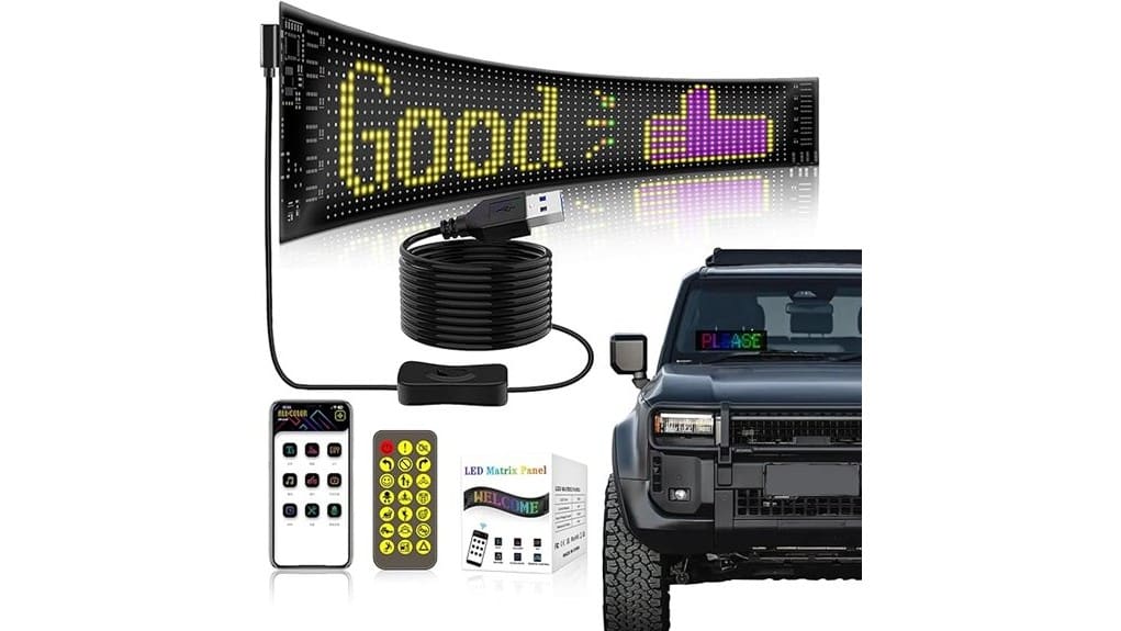 bright customizable 15x4 led sign