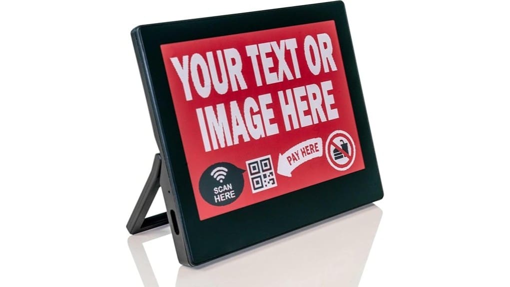 compact four inch digital signature pad