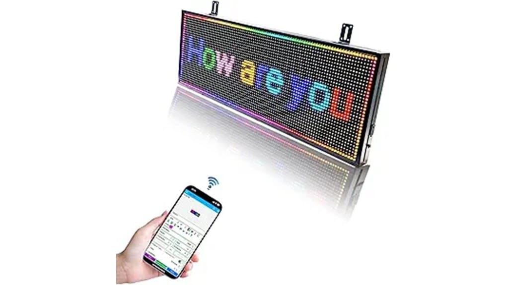 customizable outdoor led display