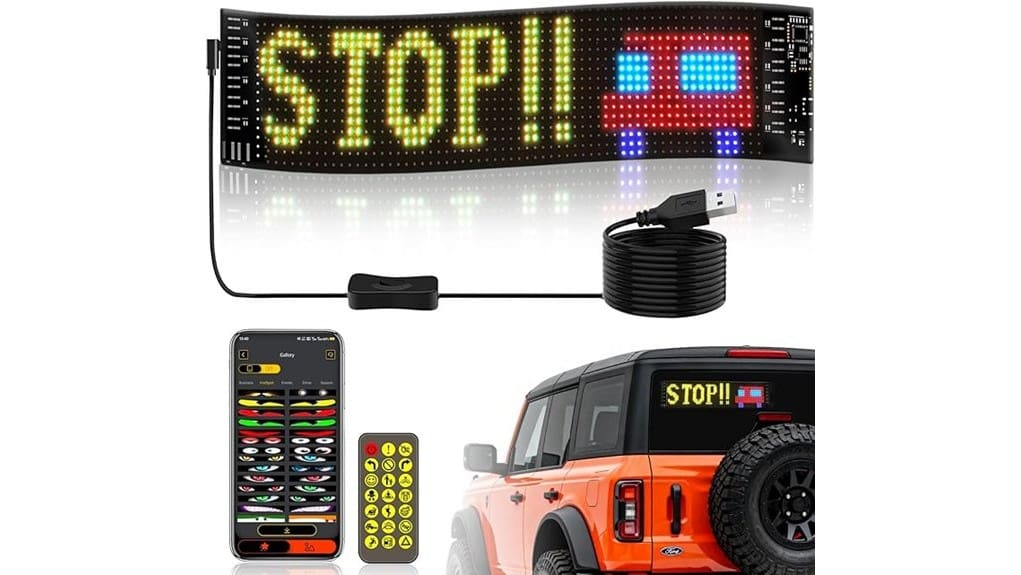 customizable programmable scrolling display