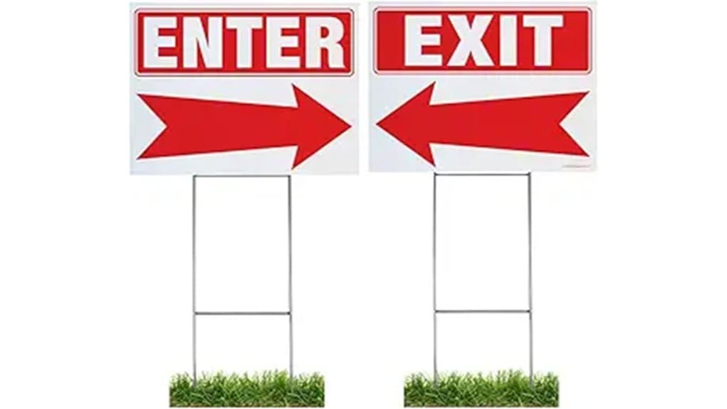 directional yard sign kit