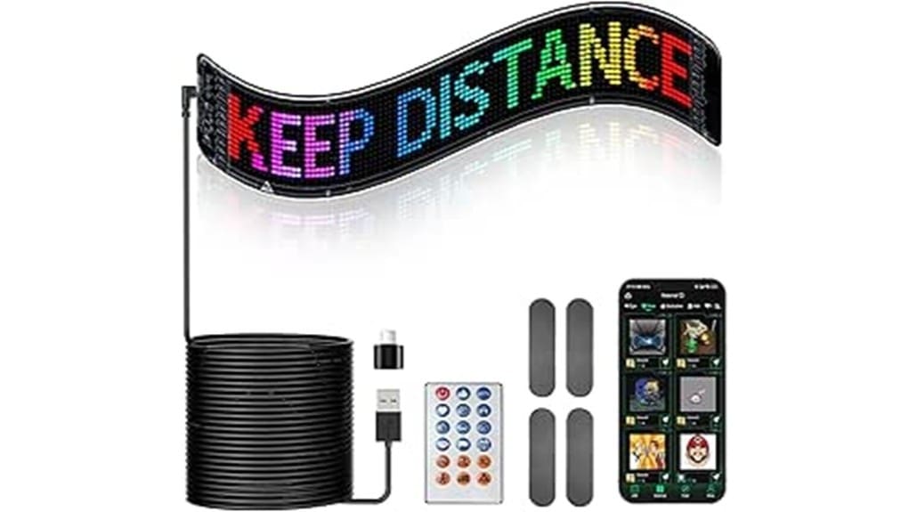 esonstyle led car sign