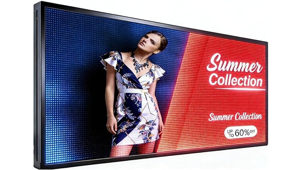 high resolution close view display