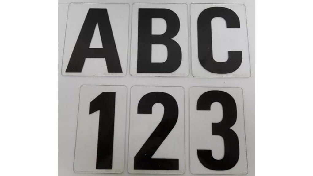 interchangeable outdoor marquee letters