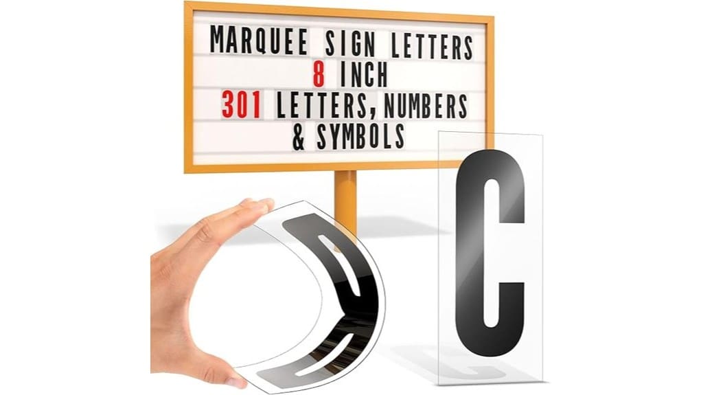 large customizable marquee letters