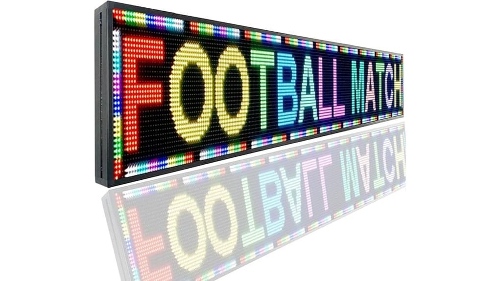 large p10 outdoor led display