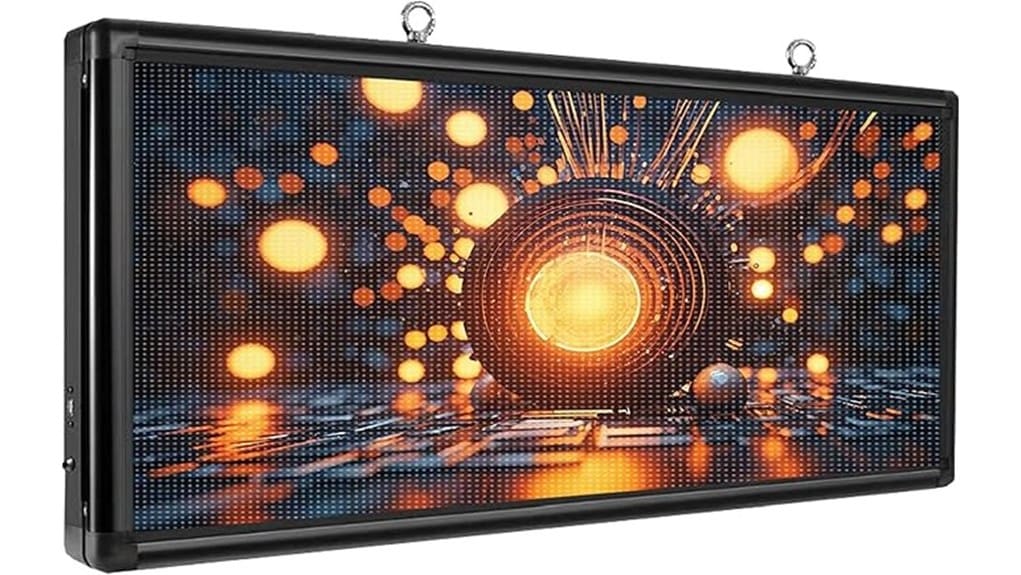 large programmable led sign