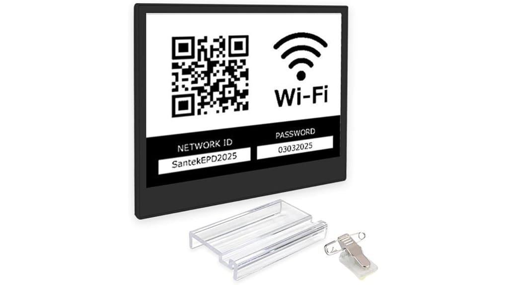 nfc e paper programmable namebadge