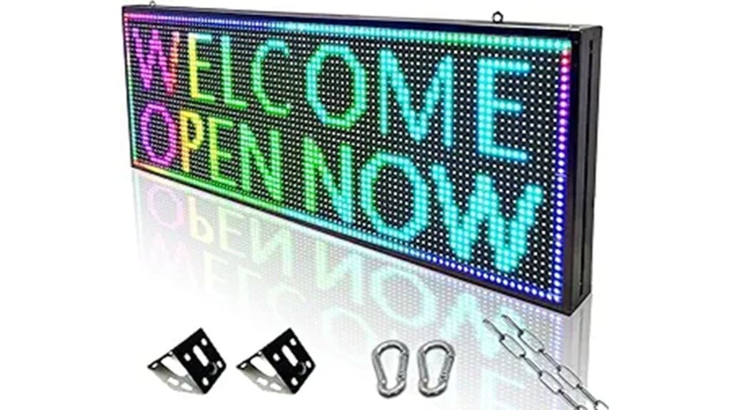 p10 programmable led sign