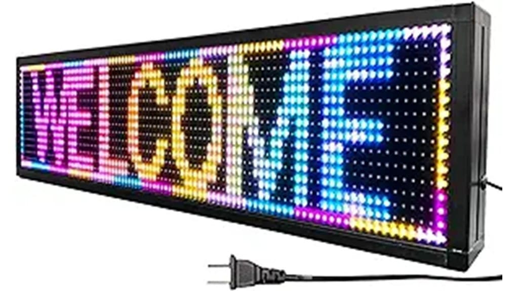 p10 wifi full color led