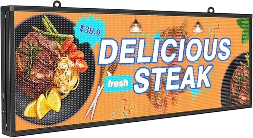 p5 outdoor waterproof programmable led