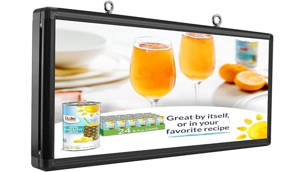 p6 40x18 led scrolling sign