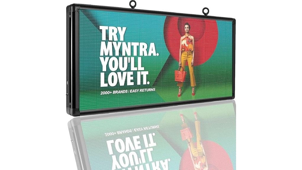 p6 outdoor ip65 led sign