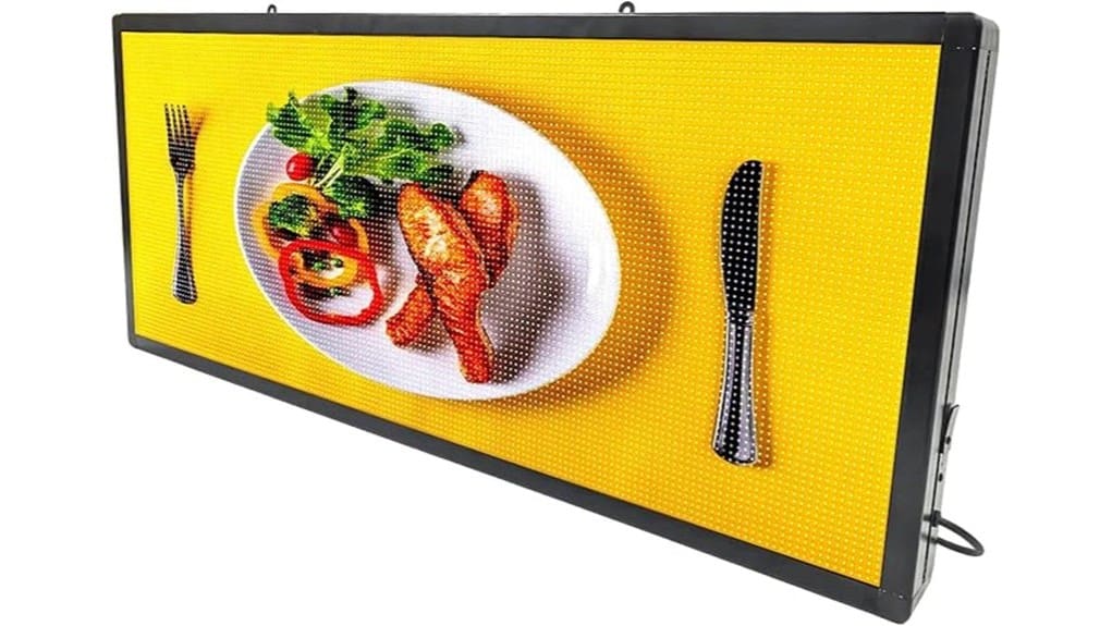 p6 outdoor led signage