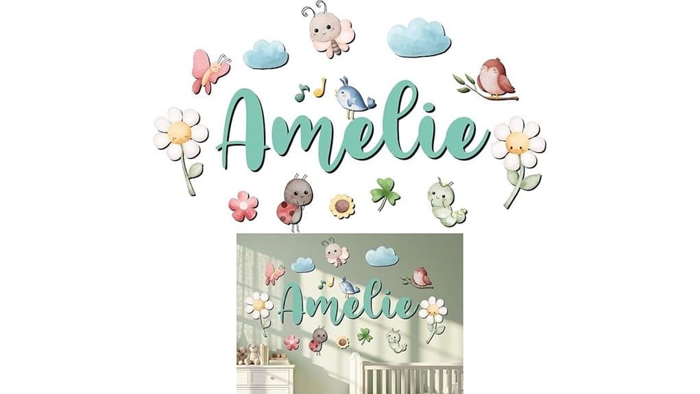 personalized themed nursery sign