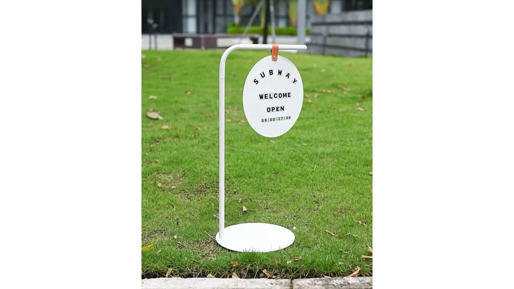 portable sidewalk sign review