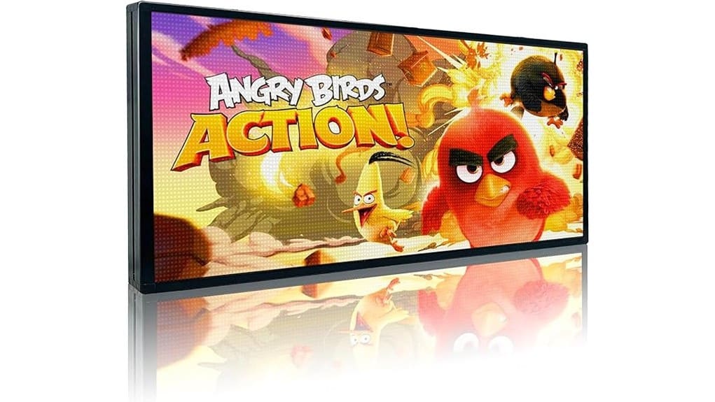 programmable 40x17 p6 led sign