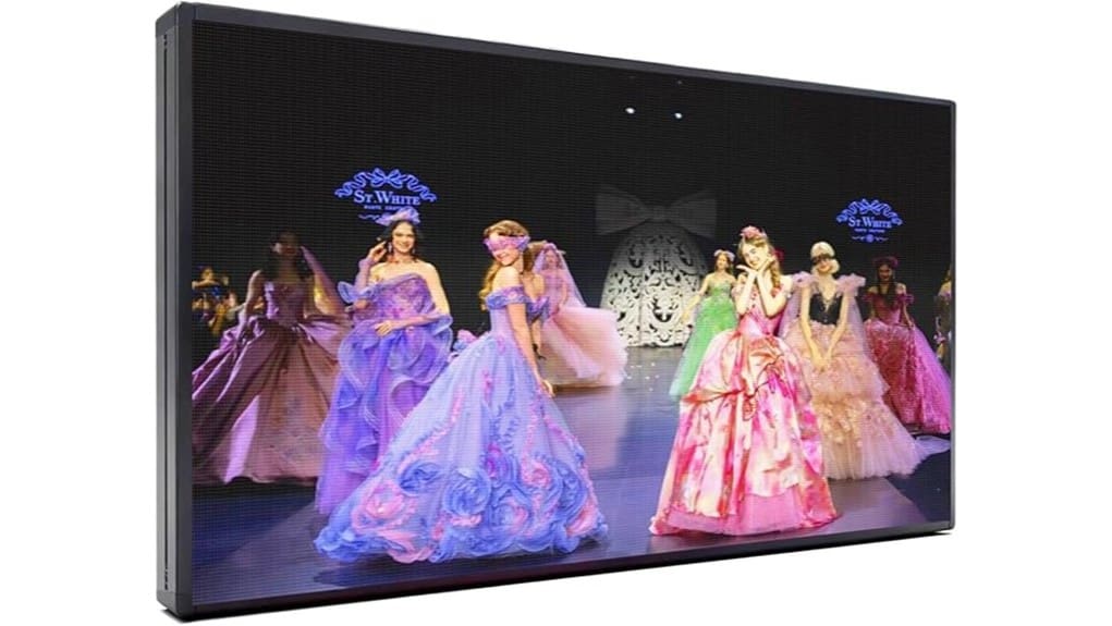 programmable 65x34 inch led sign