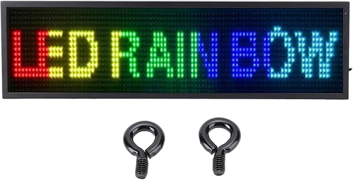 programmable ip64 waterproof outdoor led