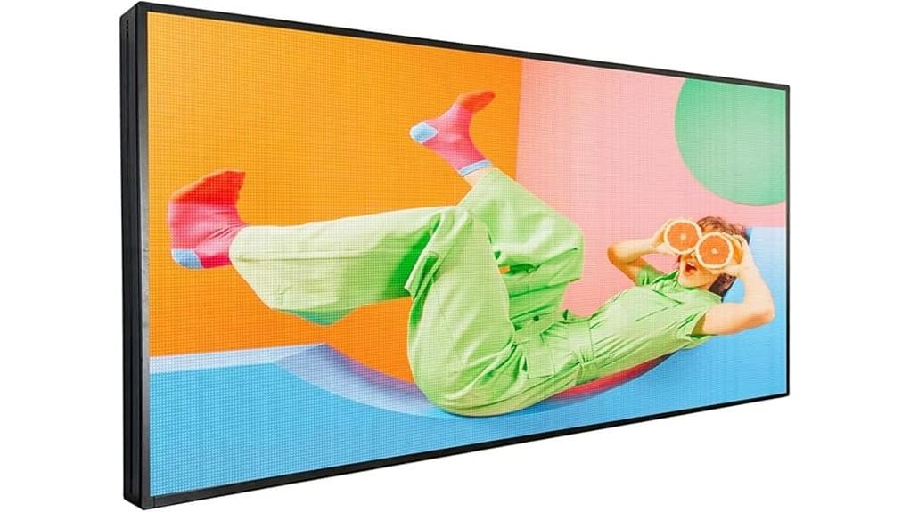 programmable p5 65x34 led