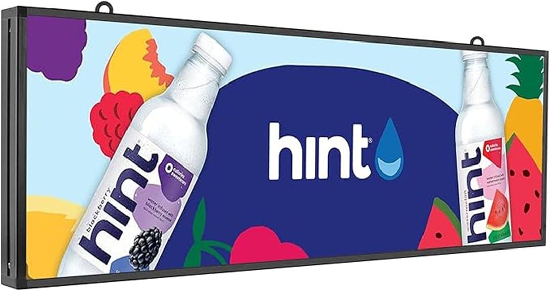 programmable scrolling led sign