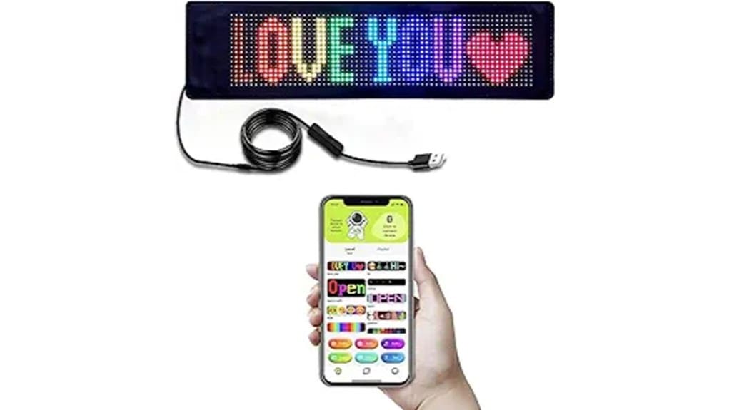 scrolling bright led advertising signs