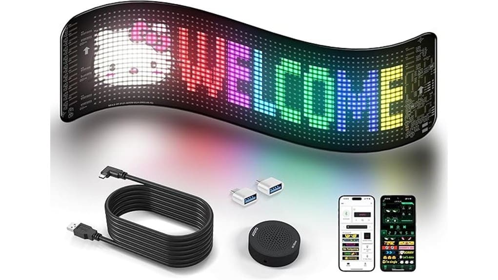 scrolling led advertising signs