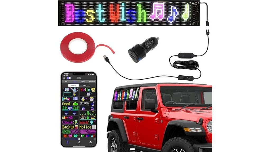 scrolling led sign review