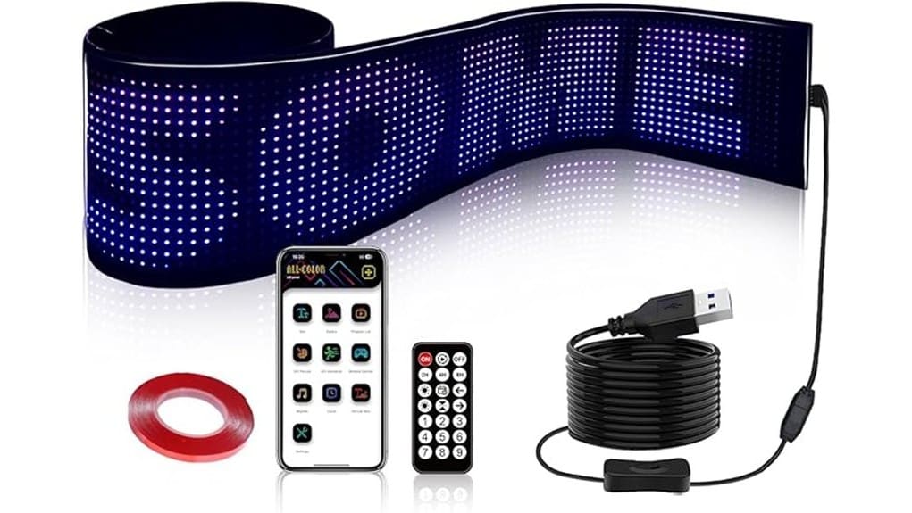 single pack scrolling led sign