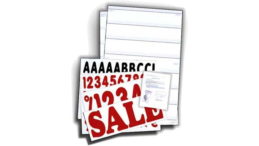 white changeable message board